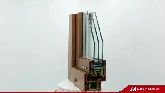 Baydee UPVC/PVC White Color Extrusion Super Quality Windows and Sliding Series Profiles