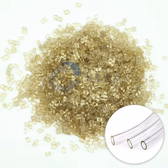 Grânulos de PVC para sapatos de grânulos de composto branco TPR/TPE