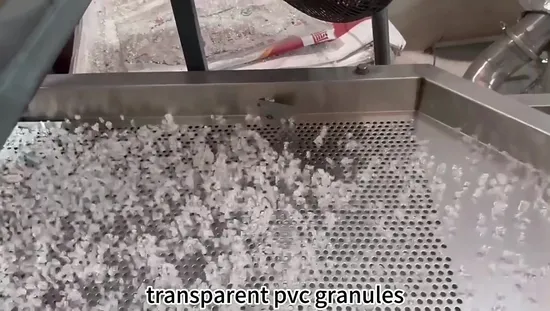 Grânulos de matéria-prima de PVC Grânulos virgens de PVC PVC para bota de chuva, matéria-prima de sapato para cabos